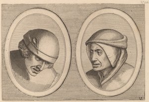 "Houte Klaes" und "Kommer-stoofs" von Johannes and Lucas van Doetechum after Pieter Bruegel the Elder