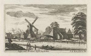Ansicht der Morebleek bei Amsterdam von Johannes de Ram