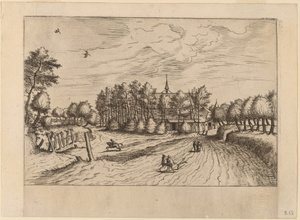 Bauernhof von Johannes van Doetechum, the Elder and Lucas