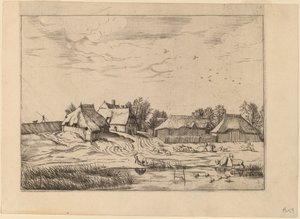 Bauernhöfe von Johannes van Doetechum, the Elder and Lucas