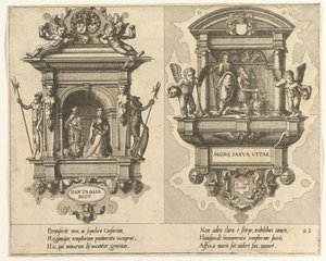Cœnotaphiorum 22, 1563. Schöpfer: Johannes van Doetecum I, Lucas van Doetecum