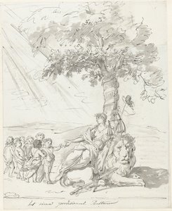 Das Volksregime etabliert, Dekoration auf dem Amstelveld, 1795