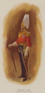 Gentleman at Arms (Farblithografie)