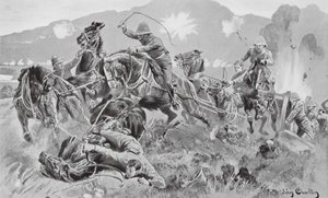 Die Rettung der Kanonen am Tugela