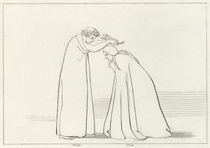 Demut, Fegefeuer, Gesang 1 (Gravur) von John (after) Flaxman
