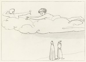 Reinigung von Neid, Fegefeuer, Gesang 13 von John (after) Flaxman