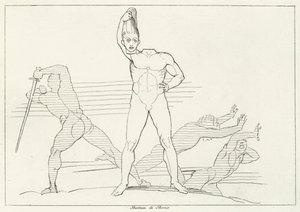 Die Schismatiker, Inferno, Gesang 28 von John (after) Flaxman