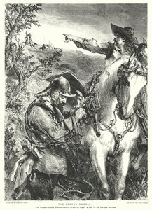 Die gebrochene Schnalle von John (after) Gilbert