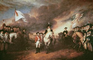 Kapitulation von Cornwallis in Yorktown von John (after) Trumbull