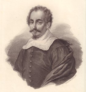 Porträt des italienischen Geographen Jacopo Cantelli (1643-1695), Kupferstich von Caterina Piotti-Pirola von Walter Charles Mills