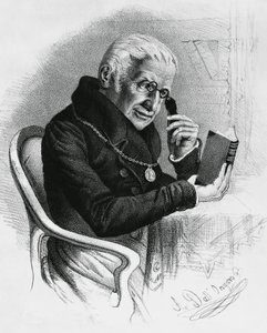 Porträt von Lorenzo Rondolini (1752-1844), italienischer Arzt und Schriftsteller, Zeichnung von Antonio Dall