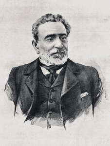 Porträt von Praxedes Mateo Sagasta (1825-1903), spanischer Premierminister