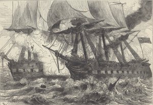 Seeschlacht von Walter Charles Mills