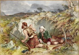 Flüchtlinge von Culloden von John Adam P. Houston