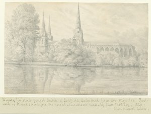 Lichfield Kathedrale - Südwestansicht