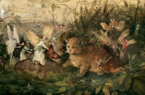 Katze unter Feen