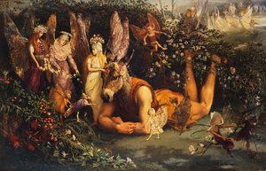 Titania und Bottom, aus Ein Sommernachtstraum