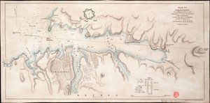 Schwarzes Meer Sebastopol aus einer russischen Vermessung von 1836 von John Arrowsmith