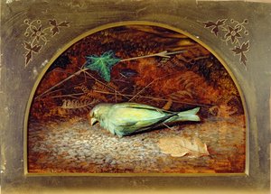 Ein toter Hänfling von John Atkinson Grimshaw