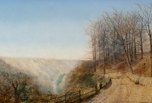 Früher Herbst am Esk von John Atkinson Grimshaw