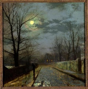 Weg in Cheshire von John Atkinson Grimshaw