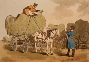 Heuwagen, Tafel 60 aus Band II von 
