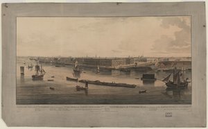 Panoramablick auf Sankt Petersburg, zwischen 1805 und 1807
