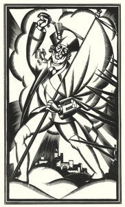 Illustration für Tristram Shandy von Laurence Sterne von John Austen