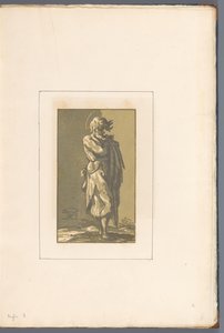 Stehender Heiliger Amicis suis necnon unicuique (...) (Serientitel auf Objekt) von John B. Skippe