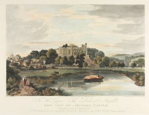Diese Ansicht von Arundel Castle
