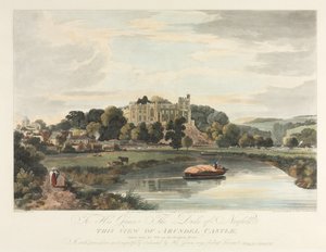 Diese Ansicht von Arundel Castle, 1819