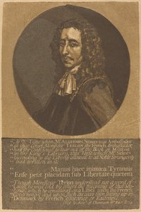 Algernon Sidney von John Baptist Jackson after Justus van Verus