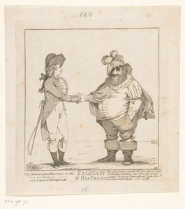 Fox und der Prinz von Wales, 1783