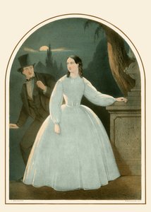 Frau in Weiß von John Brandard