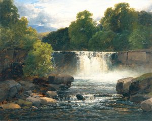 Wasserfall am Lesser Neath von John Brandon Smith