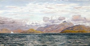 Lock Linnhe, nahe Oban, Schottland