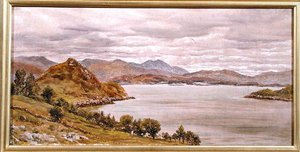 Blick aus Loch Corrie, 27. August 1885