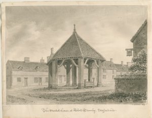 Abbots Bromley - Markthaus und Pranger
