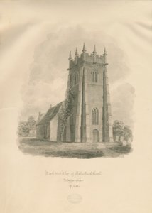 Adbaston Kirche von John Buckler