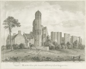 Biddulph Hall (alt) von John Buckler