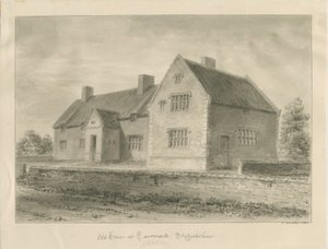 Caverswall Dorf - Alte Häuser von John Buckler