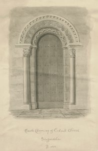 Codsall Church - Südportal von John Buckler