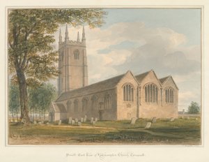 Kilkhampton Kirche von John Buckler