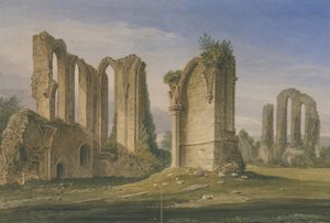 Croxden Abbey von John Buckler