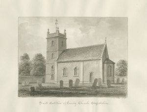 Himley Kirche von John Buckler