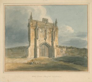 Stamford - White Friars, 1802 von John Buckler