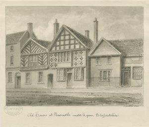 Newcastle-under-Lyme - Alte Häuser