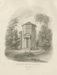 Shugborough - Tempel der Winde von John Buckler