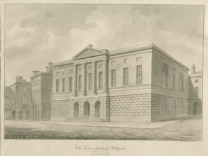 Stafford - Shire Hall von John Buckler