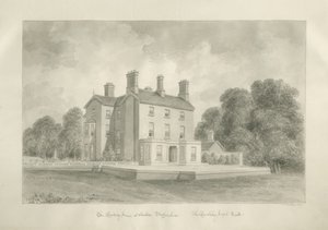 Standon - Pfarrhaus von Reverend Joseph Salt von John Buckler